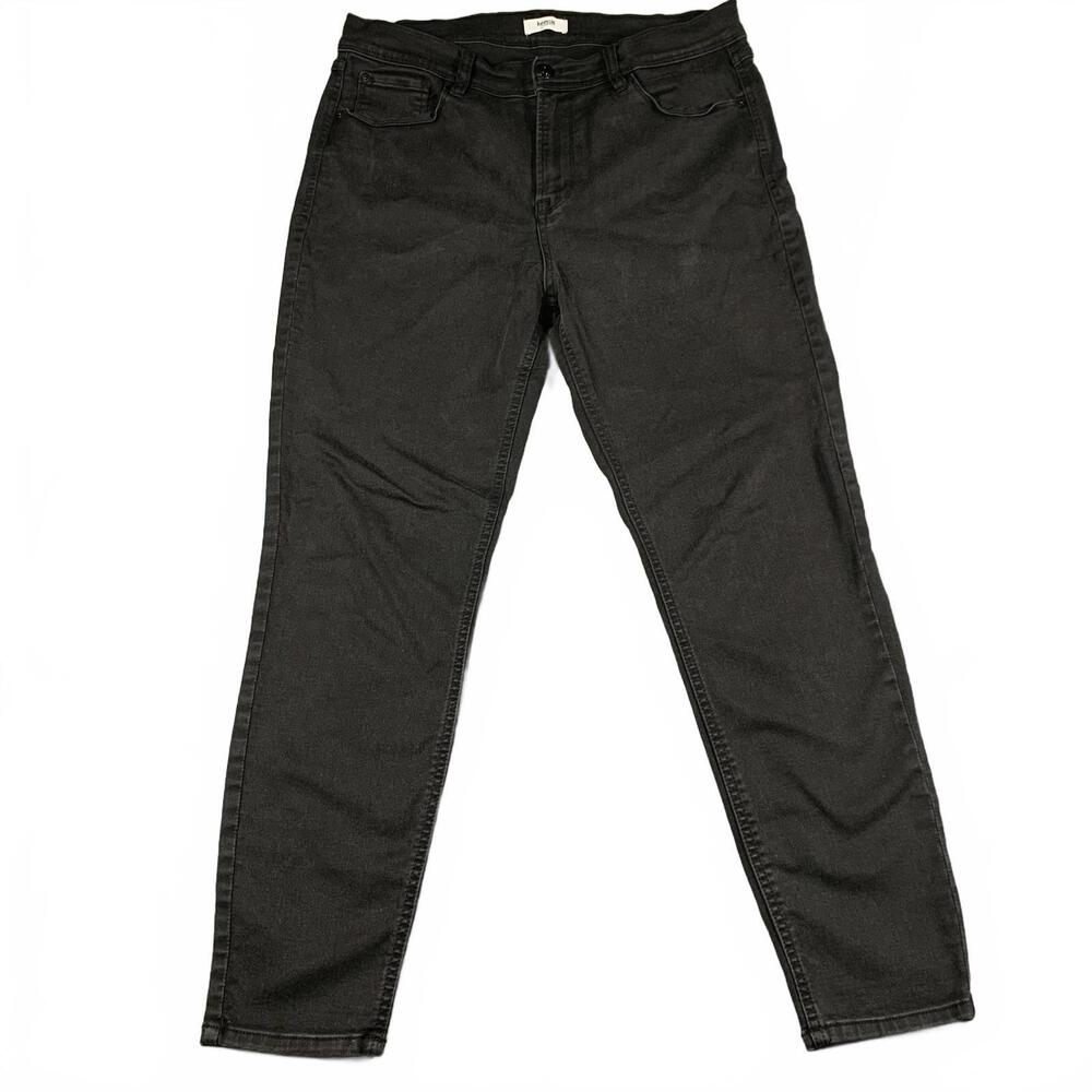 Kensie Jeans Womens Size 12 Black Skinny Jean Pants